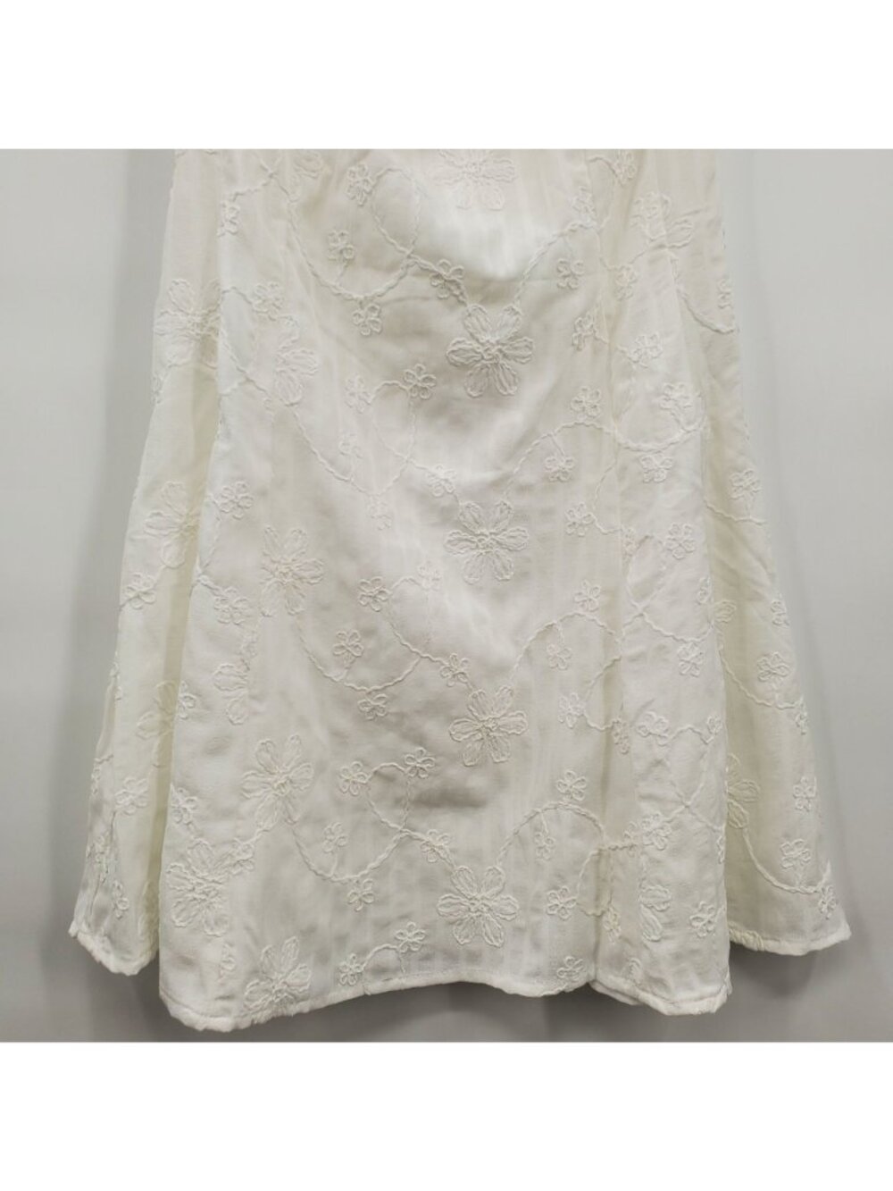 Princess Polly You Can Embroidered Mini Dress Women Size US 4 NWT Square Neck - Picture 5 of 16